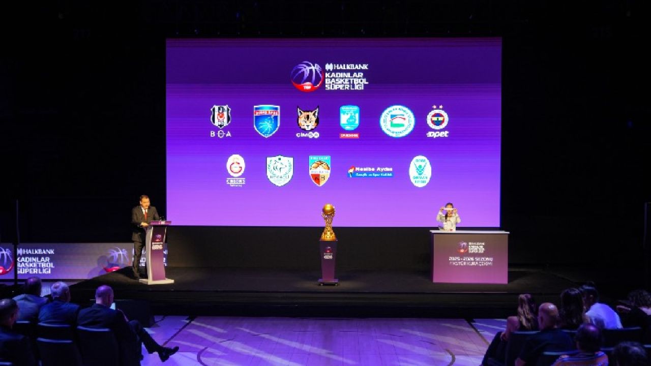 Halkbank Kadınlar Basketbol Süper Ligi Fikstürü Çekildi
