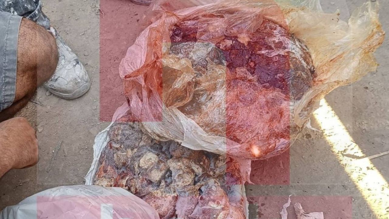 Toki İnşaatında İşçilere Tarihi Geçmiş Bozuk Et Verildi
