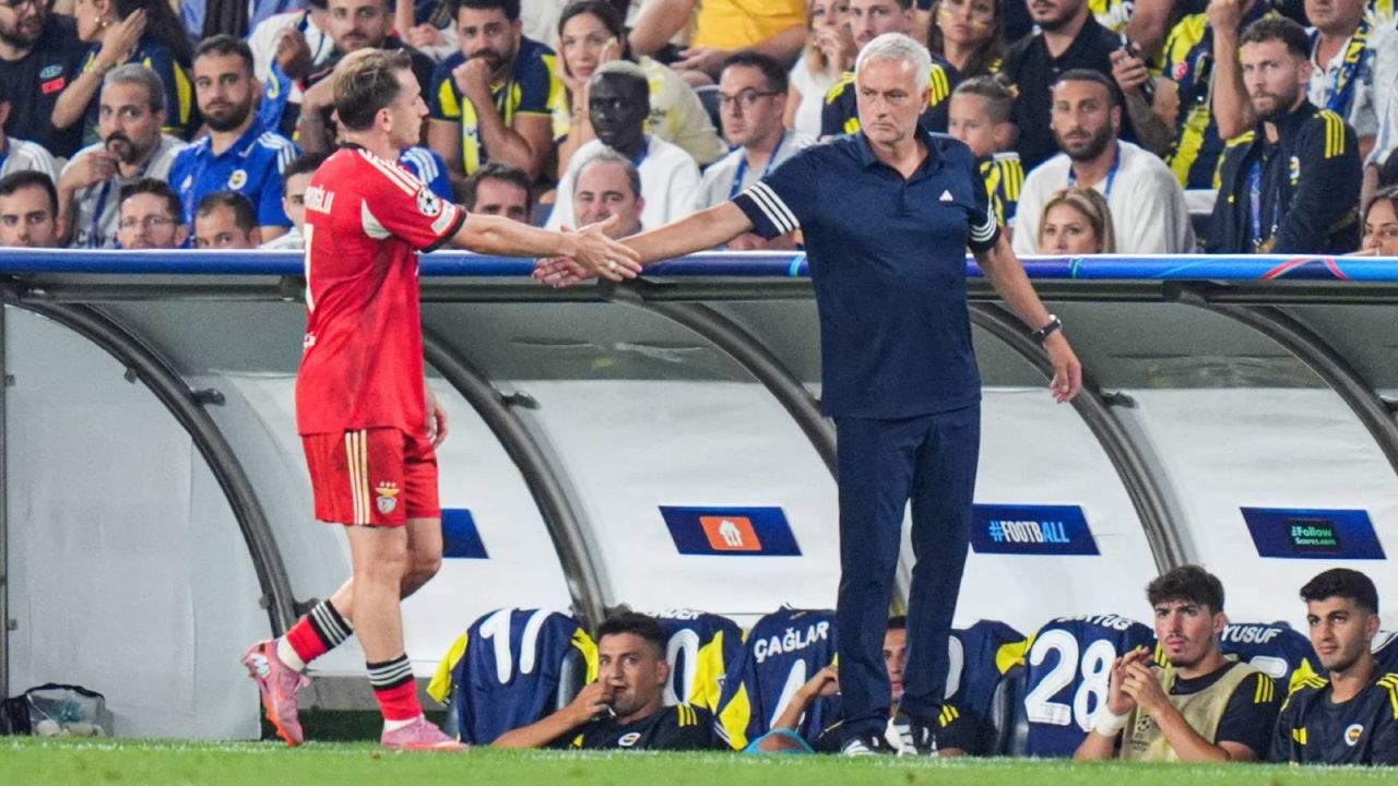 Mourinho: Aktürkoğlu'nun Oynaması Sürpriz Değildi
