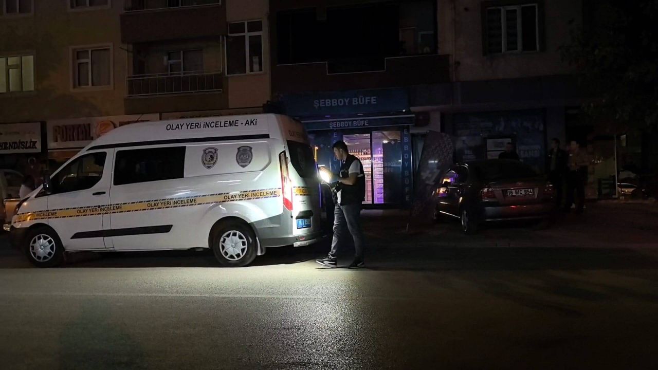 Bursa'da Büfeye Silahlı Saldırı