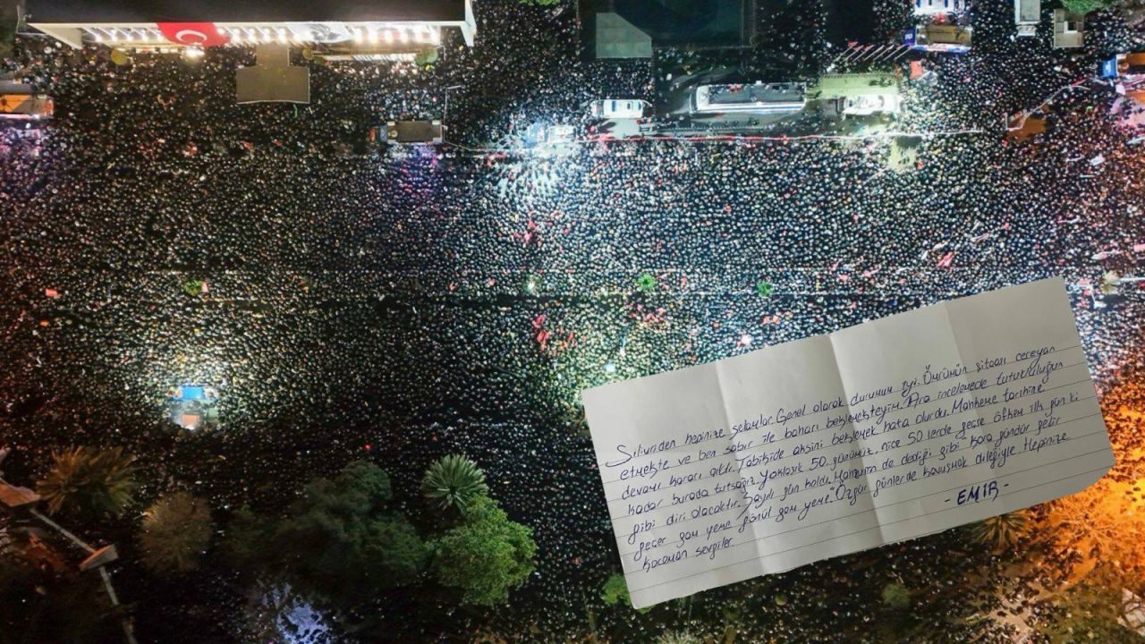 Saraçhane Tutuklusu Yılmaz'dan Mesaj: Özgür Günlere Kavuşmak Dileğiyle
