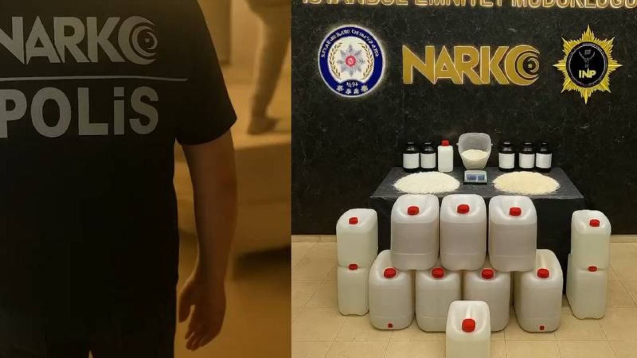 İstanbul'da Uyuşturucu Operasyonu: 218 Kilo Metamfetamin Ele Geçirildi
