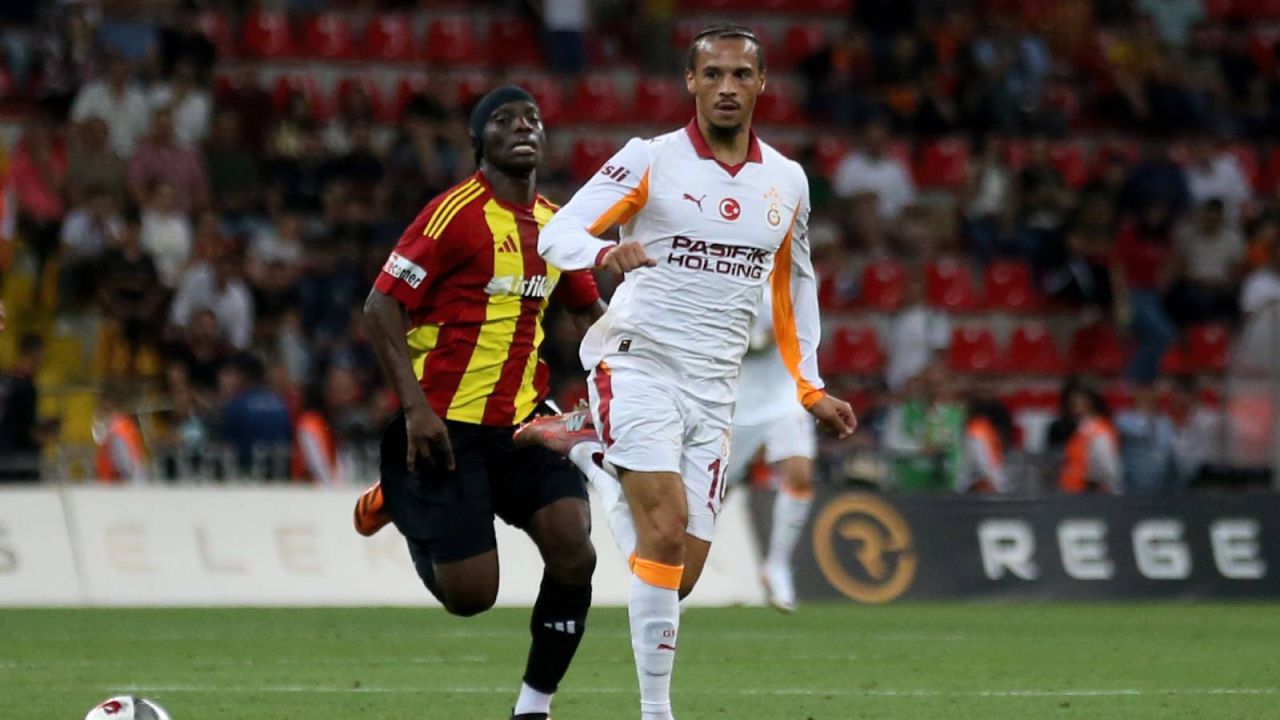 Leroy Sane: Biraz Şanslıyım Çünkü Top Sekti
