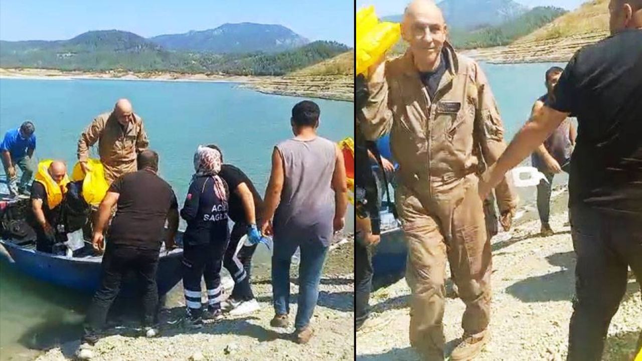 Burdur'da Eğitim Uçağı Göle Düştü
