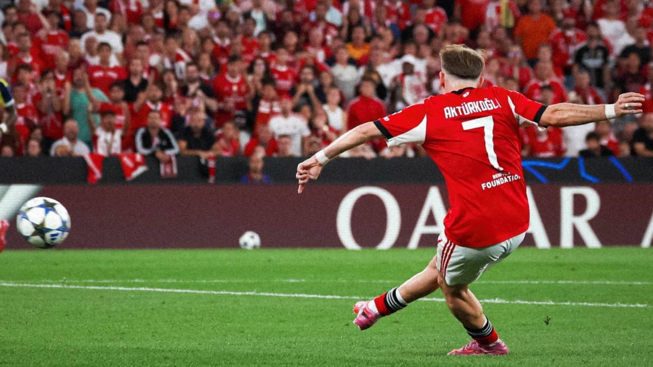 Benfica'dan Kerem Aktürkoğlu'na Övgü Dolu Paylaşım: "Türk Lokumu"
