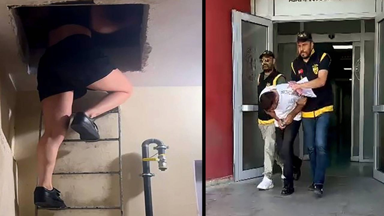 Gizli Geçitli Masaj Salonuna Polis Baskını