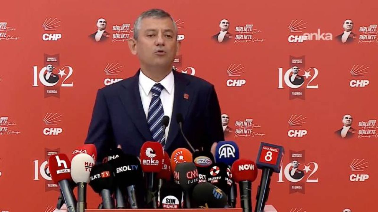 Özgür Özel: Halkı Refaha Kavuşturmak Önceliğimiz, Yeni Dönem Başlıyor
