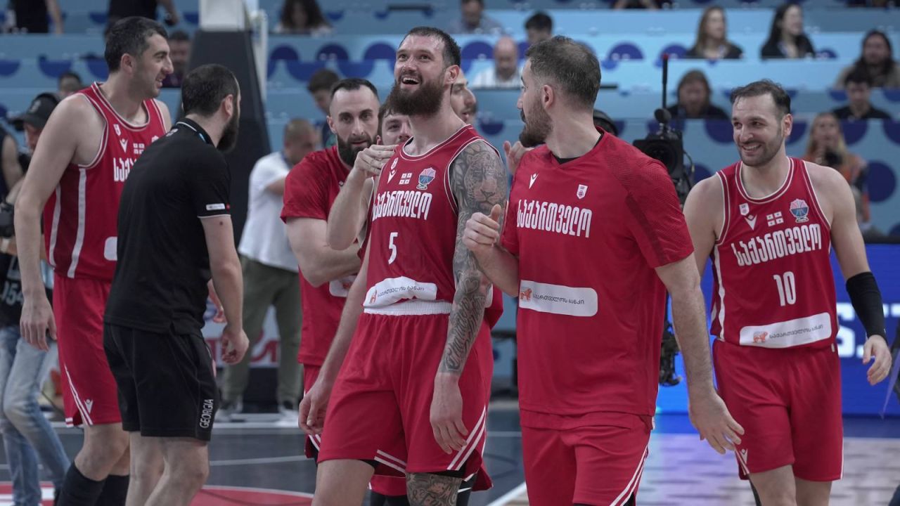 Gürcistan Avrupa Basketbol Şampiyonası'nda Çeyrek Finalde
