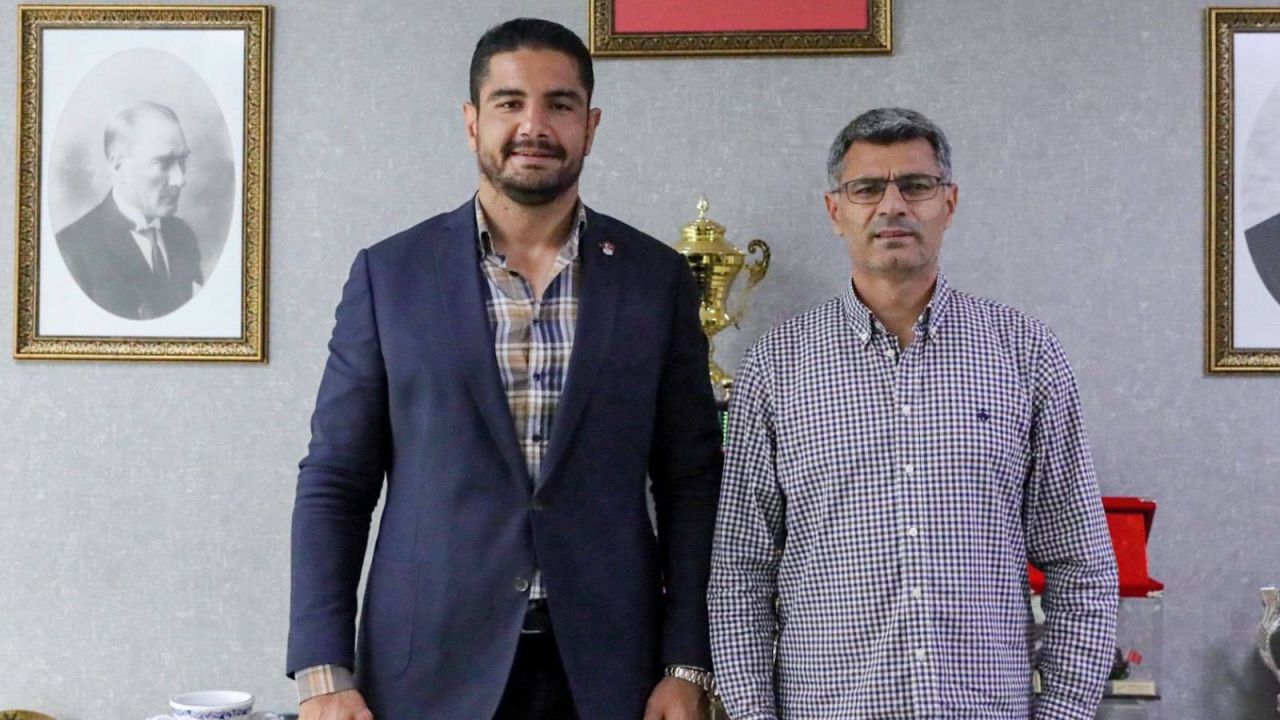 Milli Atıcı Yusuf Dikeç'ten Taha Akgül'e Ziyaret
