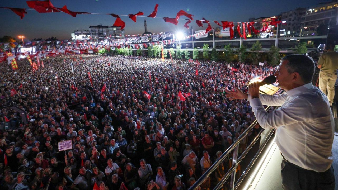 Chp'nin İstanbul Mitingi İçin Yeni Adres Açıklandı
