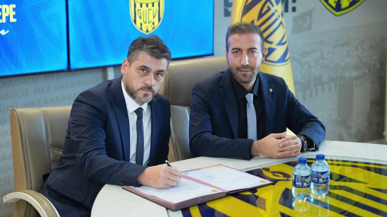 Mke Ankaragücü'nün Yeni Teknik Direktörü Recep Karatepe
