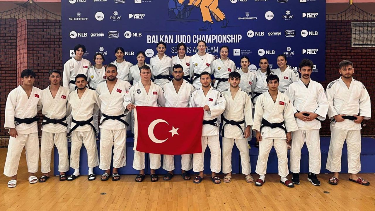 Milli Judocular Balkan Şampiyonası'nda 11 Madalya Kazandı
