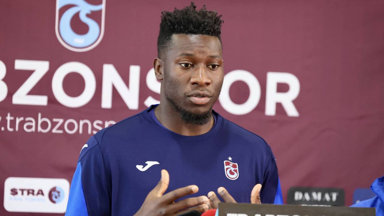 Trabzonspor'un Yeni Kalecisi Andre Onana: Bazen Mağlubiyetler Birleştirir
