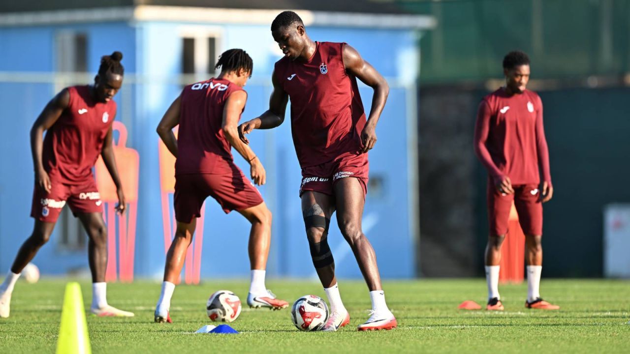 Trabzonspor, Gaziantep Maçı Hazırlıklarını Sürdürdü
