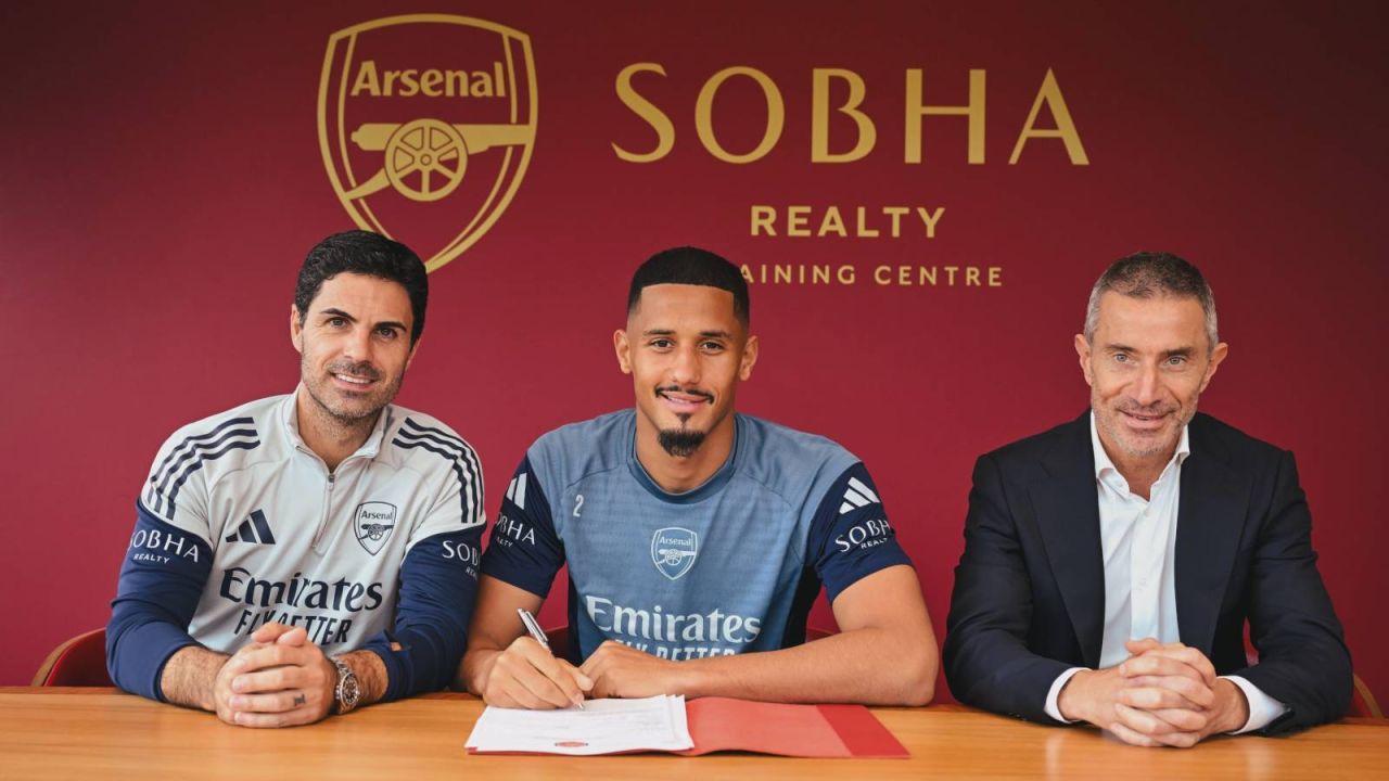 Arsenal, William Saliba İle Yeni Sözleşme İmzaladı
