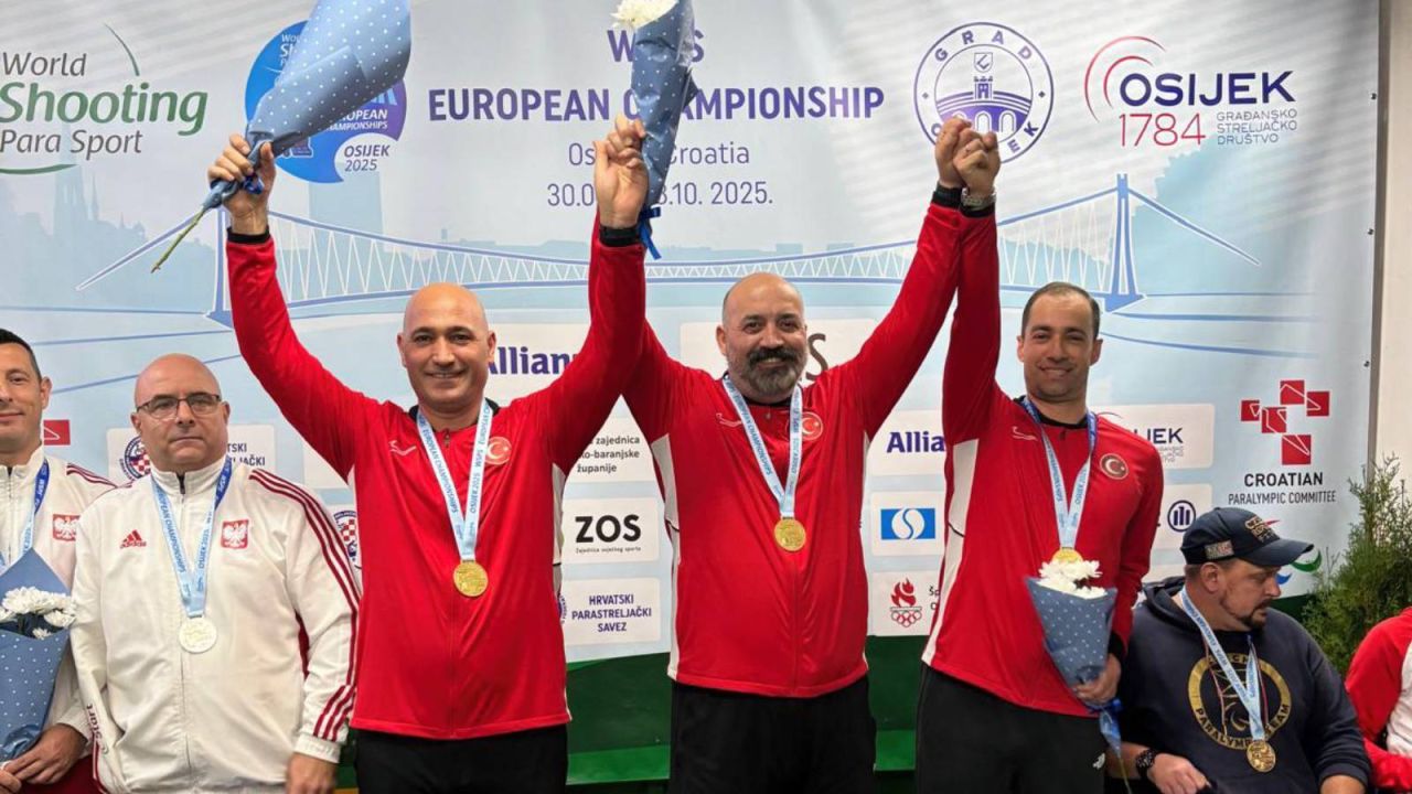 Milli Para Atıcılardan Avrupa Şampiyonası'nda 3 Madalya
