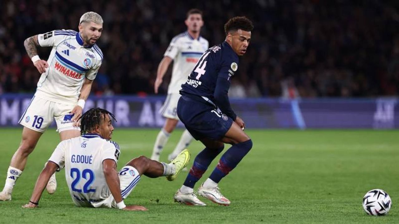 6 Gollü Düelloda Psg Ve Strasbourg Puanları Paylaştı
