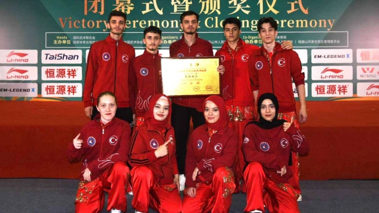 Milli Kung Fu Takımı Dünya Şampiyonu Oldu
