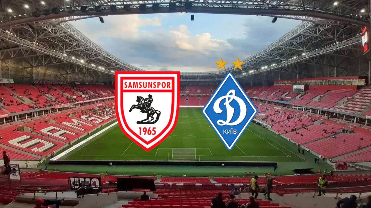 Samsunspor, Konferans Ligi'nde Dinamo Kiev'i Ağırlayacak