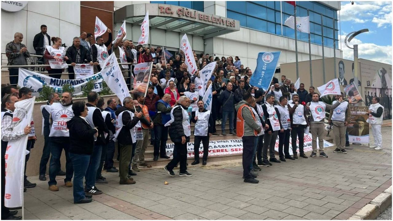 Çiğli Belediyesi Memurları İş Bıraktı: 'Sabrımız Tükendi, Alın Terimiz Hiçe Sayıldı'