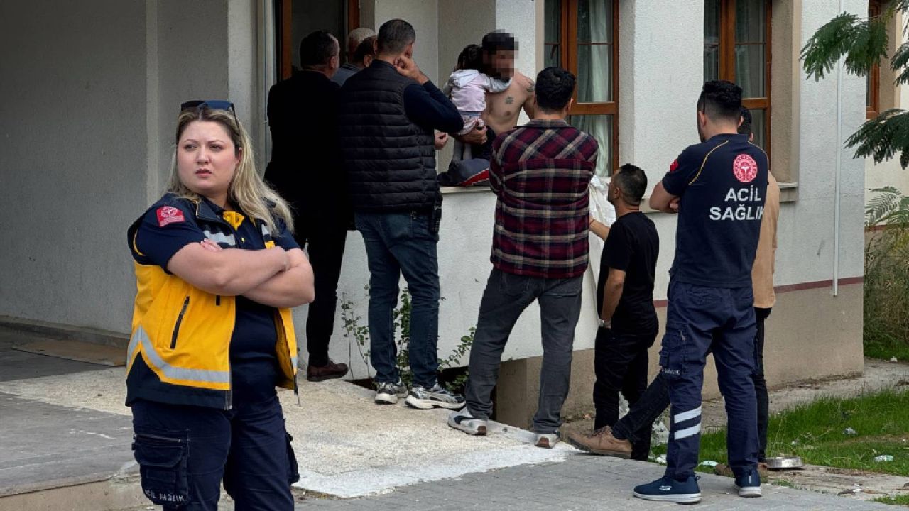 Denizli'de Bir Kişi Eşini ve Kızını Yaraladı, Diğer Kızını Rehin Aldı