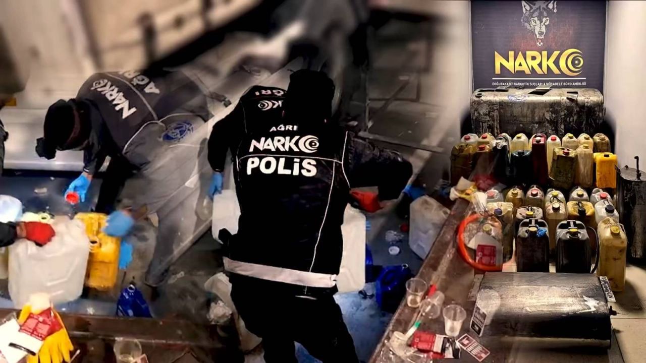 Ağrı'da Operasyon: İki Şüpheli Gözaltında