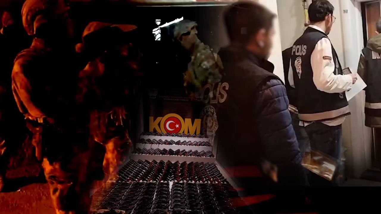 Silah Kaçakçılığı Operasyonunda 41 İlde 135 Gözaltı