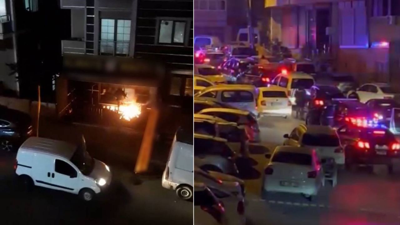 Erkeği Durduran Esnafın Dükkanı Kundaklandı