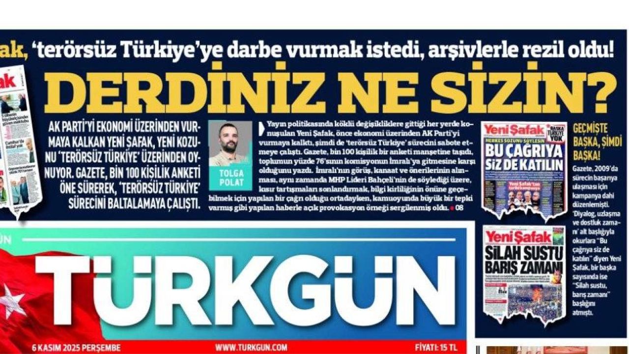 Yeni Şafak Komisyonun İmralı Ziyaretine Karşı Çıktı, Türkgün'den MHP Tepkisi: Derdiniz Ne?